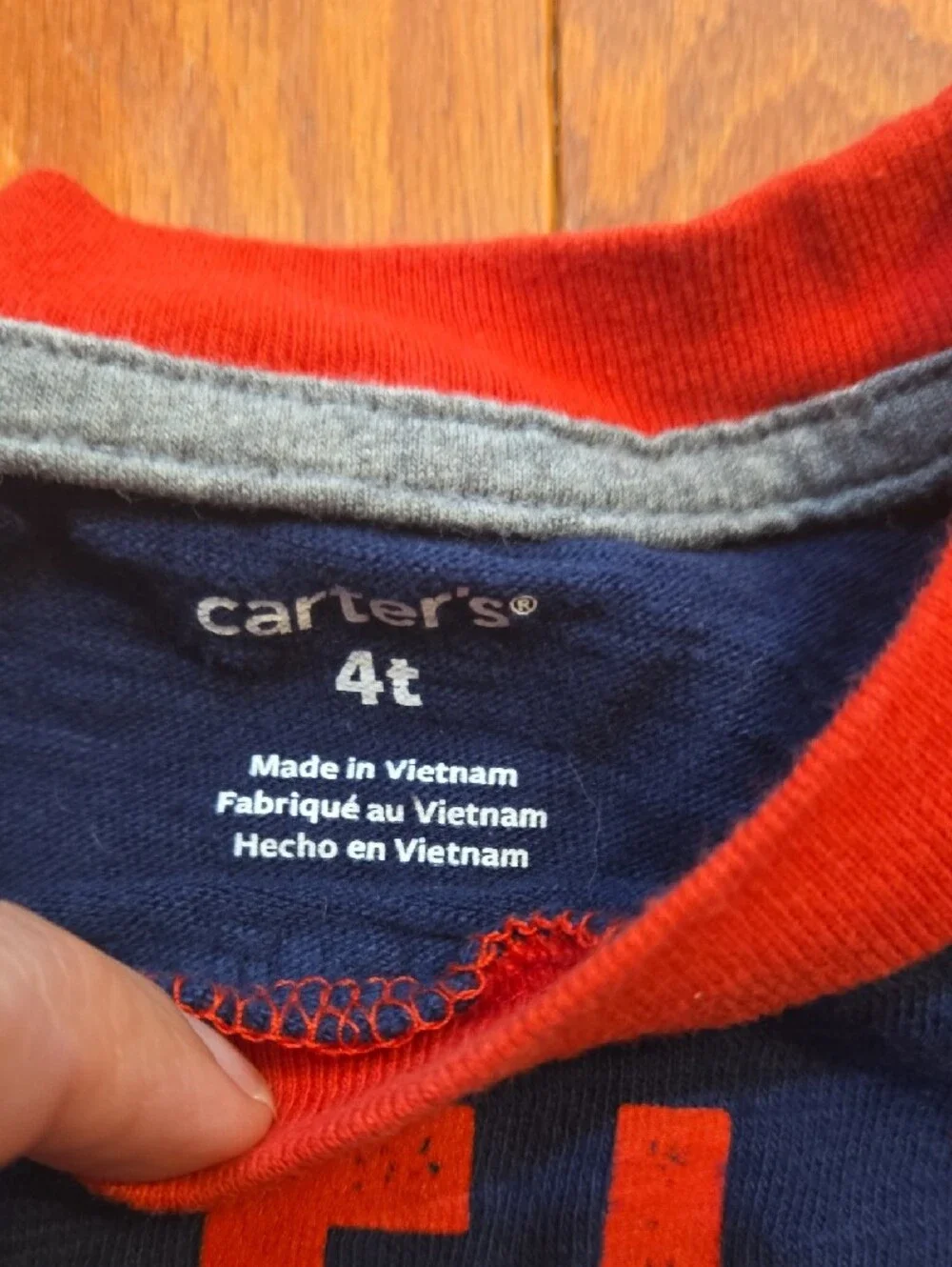 Carter's Navy Red White 'So Fly on the 4th of July' Graphic Tee